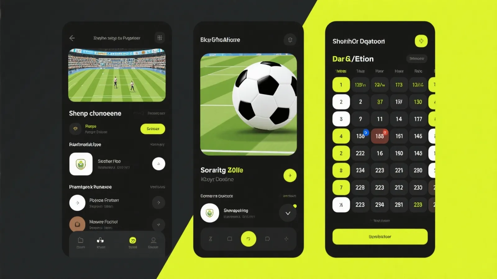 赛程与比分界面