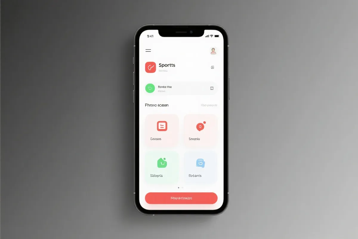 西甲直播APP界面示意