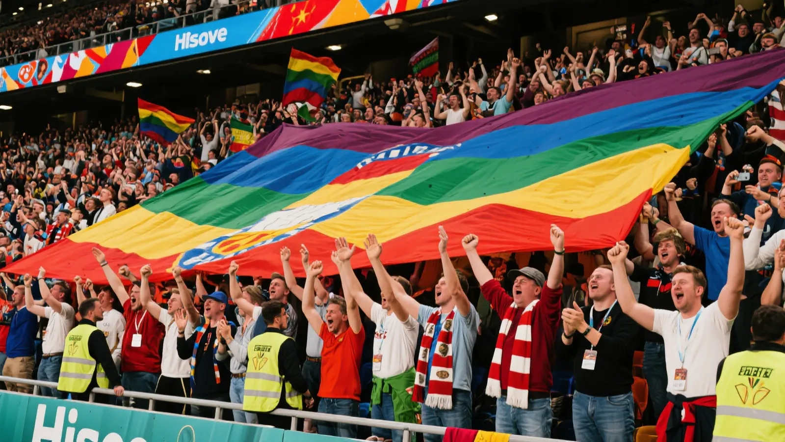 西甲比赛现场球迷氛围