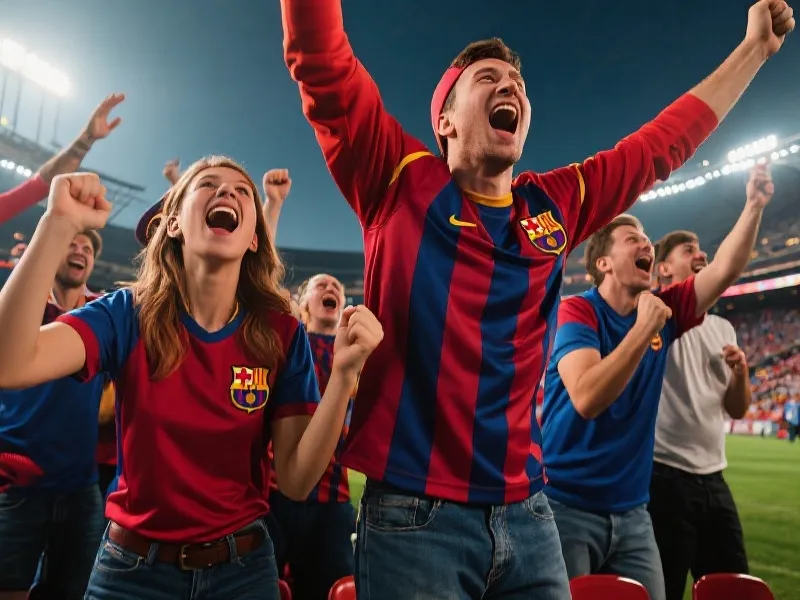 狂热的西甲球迷